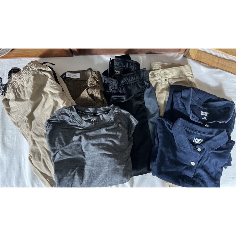 Toddler Boys Clothes Sizes 10-12 Mixed 7 PC Clothing Lot